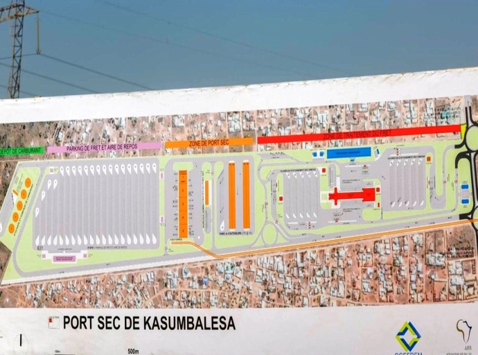 ÉCONOMIE/OGEFREM : LE PROJET DU PORT SEC DE KASUMBALESA AU CENTRE D'UNE MISSION DE SERVICE DU DG W.KAZUMBA DANS LE HAUT KATANGA